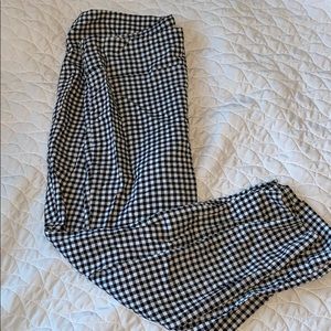Checkered pants